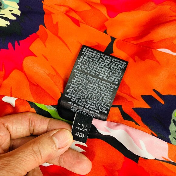 Ted Baker Women Black Biker Leather Jacket size 2, barely worn, like new - Picture 10 of 13